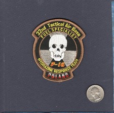 32 AB BAZA Fuel Specialist Polish PAF F-16 FALCON Poland Squadron Base Patch Baza price