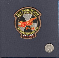 32 AB BAZA Fuel Specialist Polish PAF F-16 FALCON Poland Squadron Base Patch Baza price
