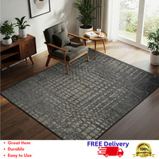 Avante Area Rug Flatweave Caseus Gray Low Pile Non Slip Modern Living Room 5'x7' Salon Halısı price