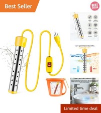 Portable Immersion Water Heater 1500W - Submersible Bucket Heater with Thermosta Termosifonlar price
