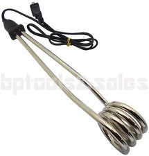 110V-1350W Water Heater Portable Electric Immersion Element Boiler Travel Coffee Termosifonlar price
