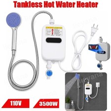 110V 3500W Tankless Hot Water Heater Shower Electric Water Heater Termosifonlar price