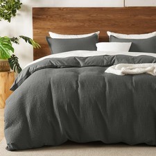 David's Home Waffle Weave Duvet Cover Set Twin Size,Soft Breathable 2pcs Comf... Bebek Nevresim Takımı price