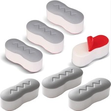 8PCS Toilet Seat Bumpers Universal Lid Bidet Replacement Bumper Kit Seat Klozet Kapağı price