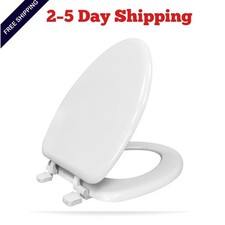 Mainstays Elongated Toilet Seat in White Klozet Kapağı price