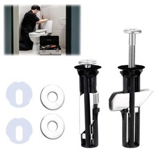 2 PCS Heavy Duty Toilet Seat Fastener Bolt kit, Universal Toilet Seat Bolt Kit Klozet Kapağı price