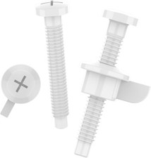 NEW Toilet Seat Hinge Bolts Assembly,  Durable Assembly,  Easy Setup Klozet Kapağı price