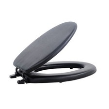 PowerSellerUSA Elongated or Standard Soft Cushion Vinyl Toilet Seat Close Lid Klozet Kapağı price