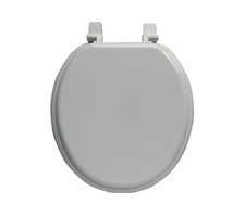 Round Molded Wood Toilet Seat White Klozet Kapağı price