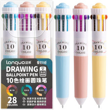 3 Park Multicolor Pens, 10-In-1 Colored Ballpoint Pen, 28 Colors, 0.8Mm Fine Poi Kalem Seti price