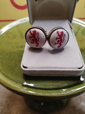 Vintage English Lion Rampant Cufflinks Kol Düğmesi price