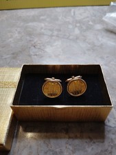 Vintage Cufflinks with 'ONE' Design Kol Düğmesi price