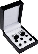 Tuxedo Studs and Cufflinks Set, Mens Cufflinks and Cuff Studs Set Cuff Links Sta Kol Düğmesi price