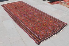Turkish Kilim Rug 51''x133'' Hand Woven Malatya Cicim Kilim 130x340cm Kilim price