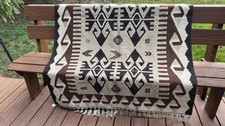 Anatolian Handmade Wool Area Kilim Rug Flatweave Geometric Vintage Boho 4x6ft. Kilim price