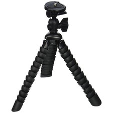 General Brand Pro 12-inch Flexible Spider Tripod for DSLR Cameras - Black Tripodlar price