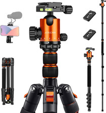 Heavy Duty 81" Aluminum Tripod for Cameras, DSLRs & Binoculars, 35Lb Capacity Tripodlar price