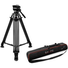 SHAPE Freelance Heavy-Duty Tripod with Fluid Head and Carry Case Tripodlar price