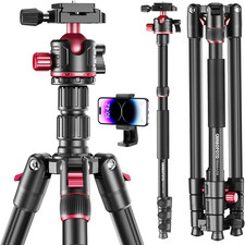 74-Inch-Professional-Camera-Photography Tripod Ball Head Aluminum DSLR/SLR Tripo Tripodlar price