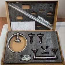 Bathroom Accessory Kit - 24" Towel Rack, Hand Towel, & TP Holders - New Set Banyo Aksesuar Seti price