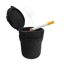 Car Ashtray with Lid, Non-Breakable Silicone Cup Holder Ash Tray Detachable M... Küllük price