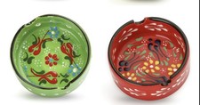 Ashtrays for Smokers Indoor - Handmade & Hand-Paint Vintage Ash Tray - Retro ... Küllük price