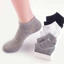 Lot 3-12 Pairs Mens Womens Ankle Socks Cotton Crew Socks Low Cut Casual Size Soket Çorap price