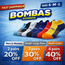 [AUTHENTIC] 🐝 Bombas Ankle Socks for Men & Women – S, M, L – Multi-Color 🐝🐝🐝 Soket Çorap price