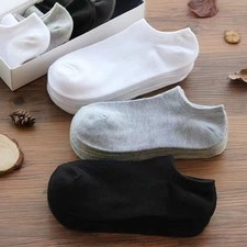 New Lot 10 Pairs Mens Womens Ankle Socks Cotton Low Cut Casual Crew Invisible US Soket Çorap price
