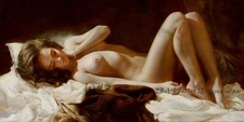 Sleeping Beauty Nudes Oil painting Wall art HD Giclee Printed on Canvas P1083 Yağlı Boya Tablo price