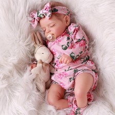 Lifelike Reborn Baby Doll - 20 Inch Sleeping Realistic Newborn Vinyl Body Bebek Hastane Çıkışı price