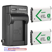 Kastar NP-BX1 Battery AC Wall Charger for Sony ZV-1 II Digital Camera ZV-1 ZV-1F Digital Camera Batteries price