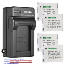 Kastar Battery Wall Charger for Canon NB-11L NB-11LH Canon ELPH 180 ELPH 190 IS Digital Camera Batteries price