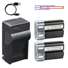 Kastar EN-EL1 Battery AC & USB-C Charger for Nikon Coolpix 4300 4800 5400 5700 Digital Camera Batteries price