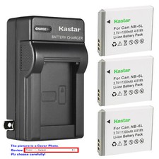 Kastar Battery Wall Charger for Canon NB-6L NB6LH CB2LY Canon PowerShot SX530 HS Digital Camera Batteries price