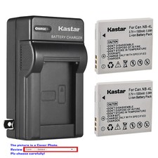 Kastar Battery Wall Charger for Canon NB-4L NB-4LH & Canon PowerShot SD600 SD630 Digital Camera Batteries price