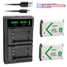 Kastar NP-BX1 Battery LTD2 USB Charger for Sony ZV-1 II Digital Camera ZV1 ZV1F Digital Camera Batteries price