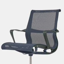 Herman miller Setu chair -Blue mesh-Refurbished Approved By Madison Seating Standart Sandalye price