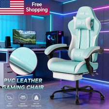Gaming Chair Massage Lumbar Support Swivel Height Adjustable Headrest Backrest Standart Sandalye price