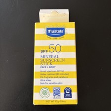 Mustela Baby Mineral Sunscreen Stick SPF 50 Broad Spectrum Face&Body Sun Stick Bebek Güneş Kremi price