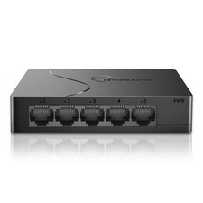 5 Port Easy Smart Managed Ethernet Switch Gigabit Switch, 5 Ports, Black Hub & Switch price