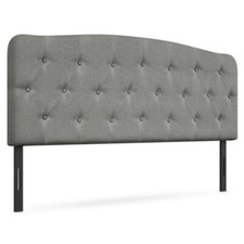 Full Size Button Tufted Headboard Upholstered Headboard With Adjustable Heights Yatak Başlığı price