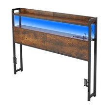 Uimoso Full Size Bed Headboard with Storage, LED Lighting & Charging Ports Yatak Başlığı price