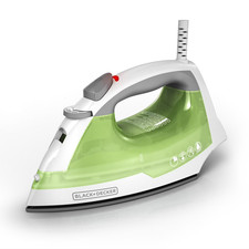 BLACK+DECKER Easy Steam Compact Steam Iron Nonstick Soleplate SmartSteam Green Ütüler price