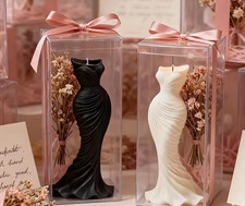 Mermaid Tail Dress Mold Candle, 3D Dress Design Dresses price