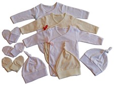 Newborn Baby Boy Girl Clothes Jumpsuit Romper Bodysuit LongSleeve Hat MittensSet Bebek Zıbın Seti price