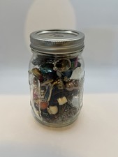 Small Mystery Jewelry Jar #16. Wearable Costume Jewelry Bijuteri Bilezik price