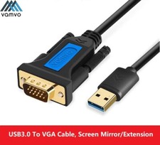 USB 3.0 to VGA Cable for Mirroring HD Video Display at 1080P Converter Adapter Computer Converters and Adapters price