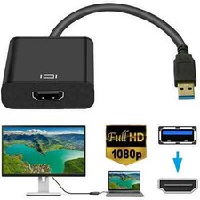 HD 1080P USB 3.0 to HDMI Video Cable Adapter For PC Laptop HDTV LCD TV Converter Computer Converters and Adapters price