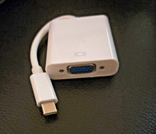USB 3.1 Type-C to VGA Converter Computer Monitor Cable Video Adapter White color Computer Converters and Adapters price